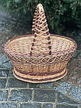 Корзинка плетена»Овальна», фото 5