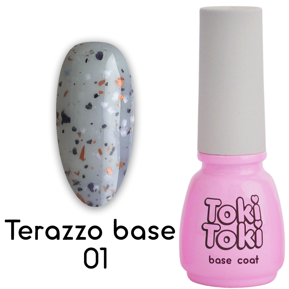 База для гель-лаку Toki-Toki Terazzo Base TR01