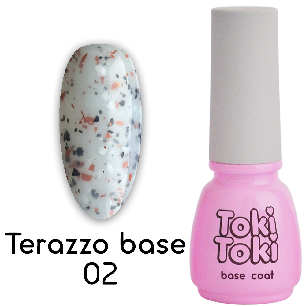 База для гель-лаку Toki-Toki Terazzo Base TR02