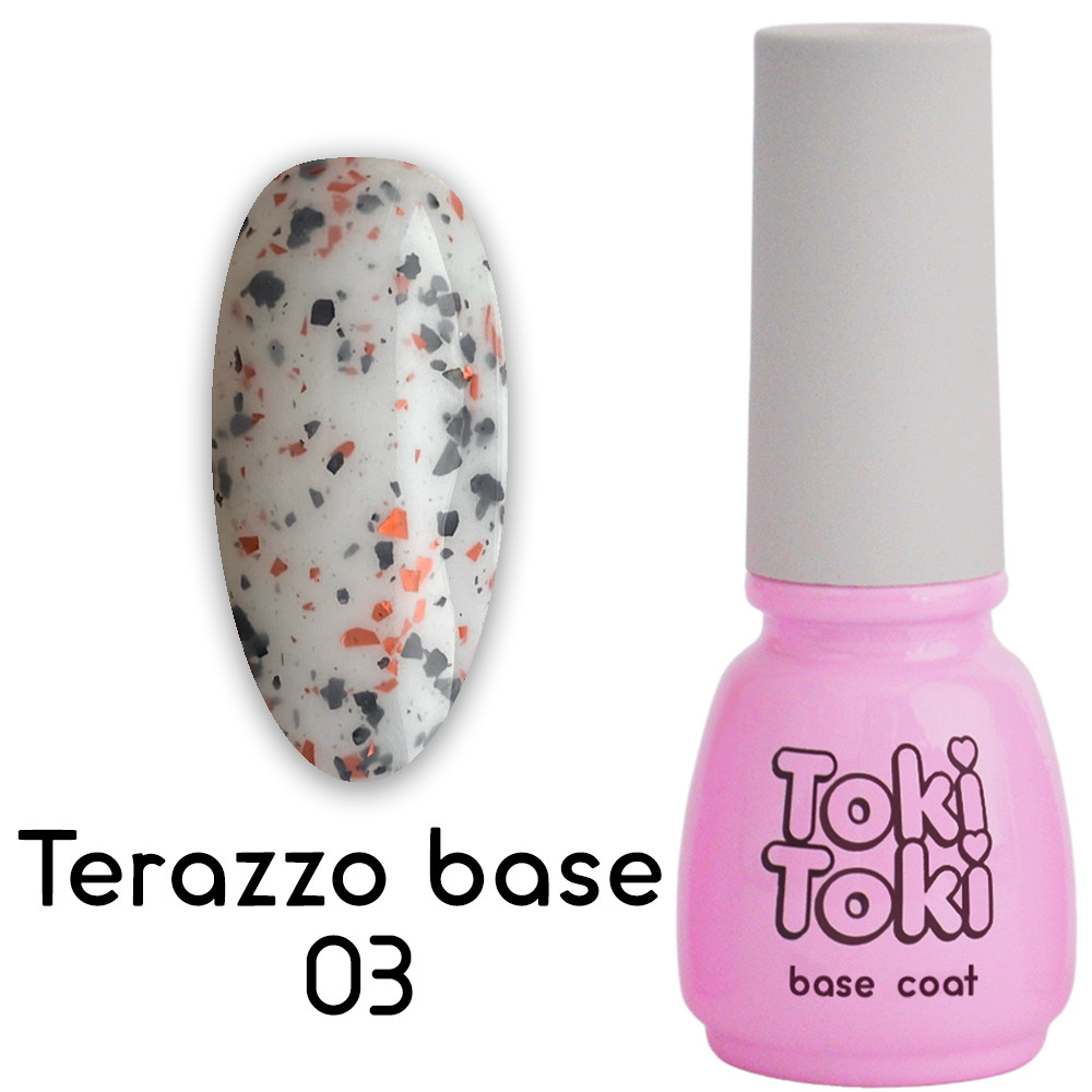 База для гель-лаку Toki-Toki Terazzo Base TR03