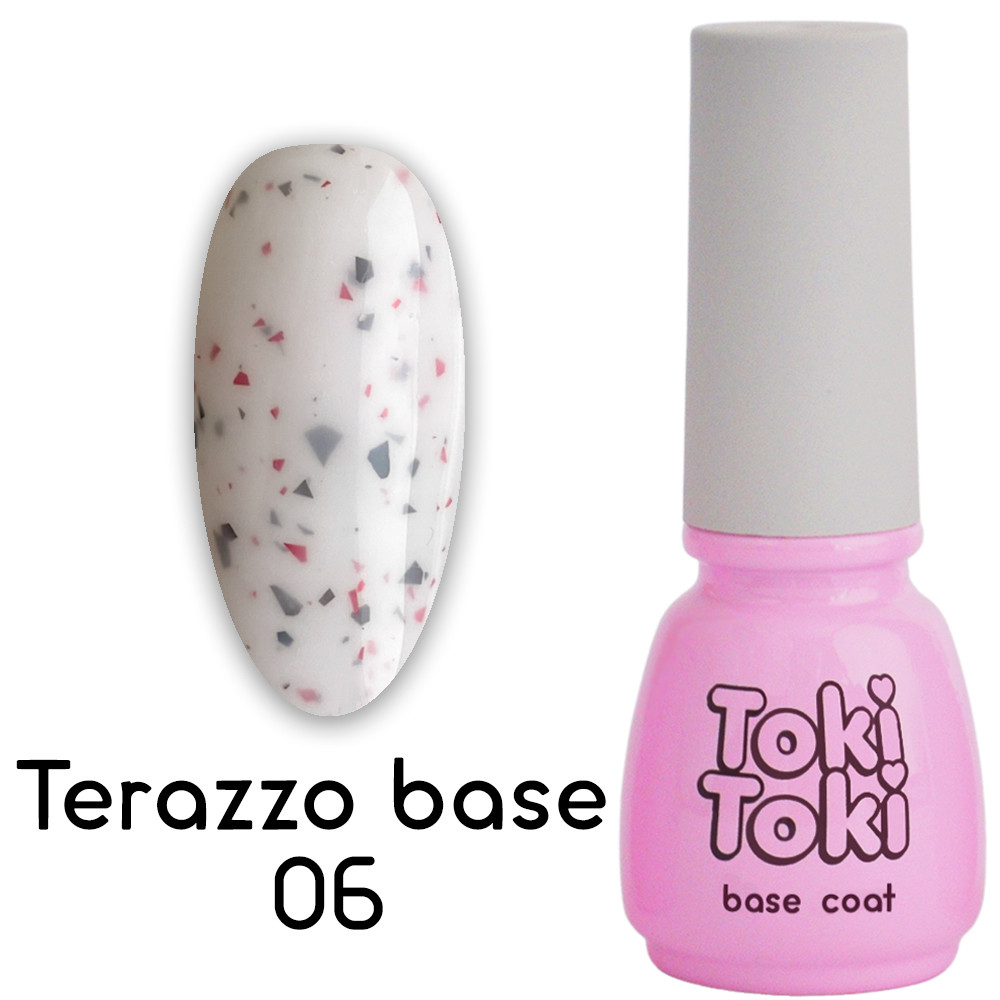 База для гель-лаку Toki-Toki Terazzo Base TR06