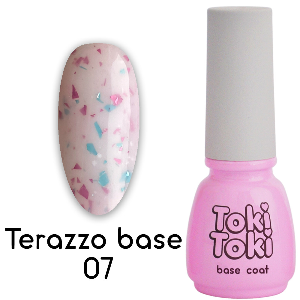 База для гель-лаку Toki-Toki Terazzo Base TR07