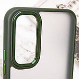Чехол TPU+PC North Guard для Xiaomi Redmi Note 11 (Global) / Note 11S, Dark Green, фото 4
