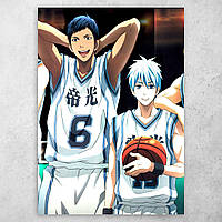 Аниме плакат постер "Баскетбол Куроко / Kuroko no Basket" №15