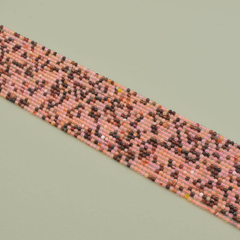 Нитка Самоцвіти 39 см. 2,5 мм. (Без замка), фото 1