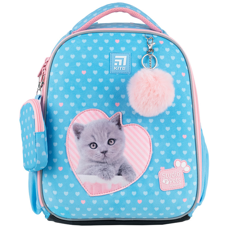 Рюкзак шкільний каркасний Kite Education Studio Pets SP24-555S-1