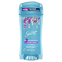 Дезодорант-антиперспірант гелевий без запаху Secret Clear Gel Antiperspirant/Deodorant Lavander 73гр (037000204688)