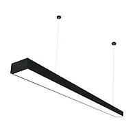 Линейный LED светильник LN-5-32-12070-5-B 32W 5000К 1200mm черный с подвесом