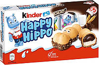 Батончики Kinder Happy Hippo Kakao с шоколадно-сливочной начинкой 5 шт