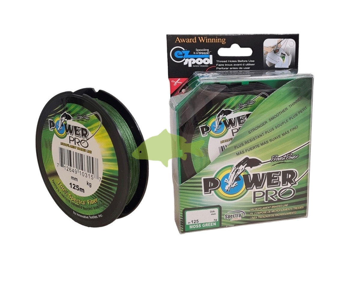 Шнур Power PRO X4 125 м 0.10 мм / 6 кг (колір: темно-зелений) (Китай)
