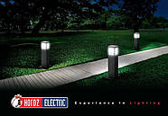 Садовий світильник Е27 садово-парковий світильник ландшафтний стовпчик під лампу патрон Е27 60Вт KAVAK/SQ-3, фото 6