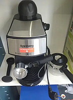 Качественаая кофеварка с защитой от перегрева и капучинатором, Кофеварка rainberg для капучино еспрессо и амер