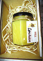 Мед подсолнечный в подарочной коробке 0.200мл - 2023