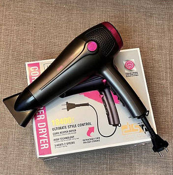 Фен для укладання волосся 1600 Вт DSP 30112 кабель з автоматичним збиранням кабеля