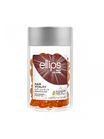 Вітаміни для волосся " Здоров'я волосся з женьшенем та медом" для блиску волосся Ellips 50*1 мл