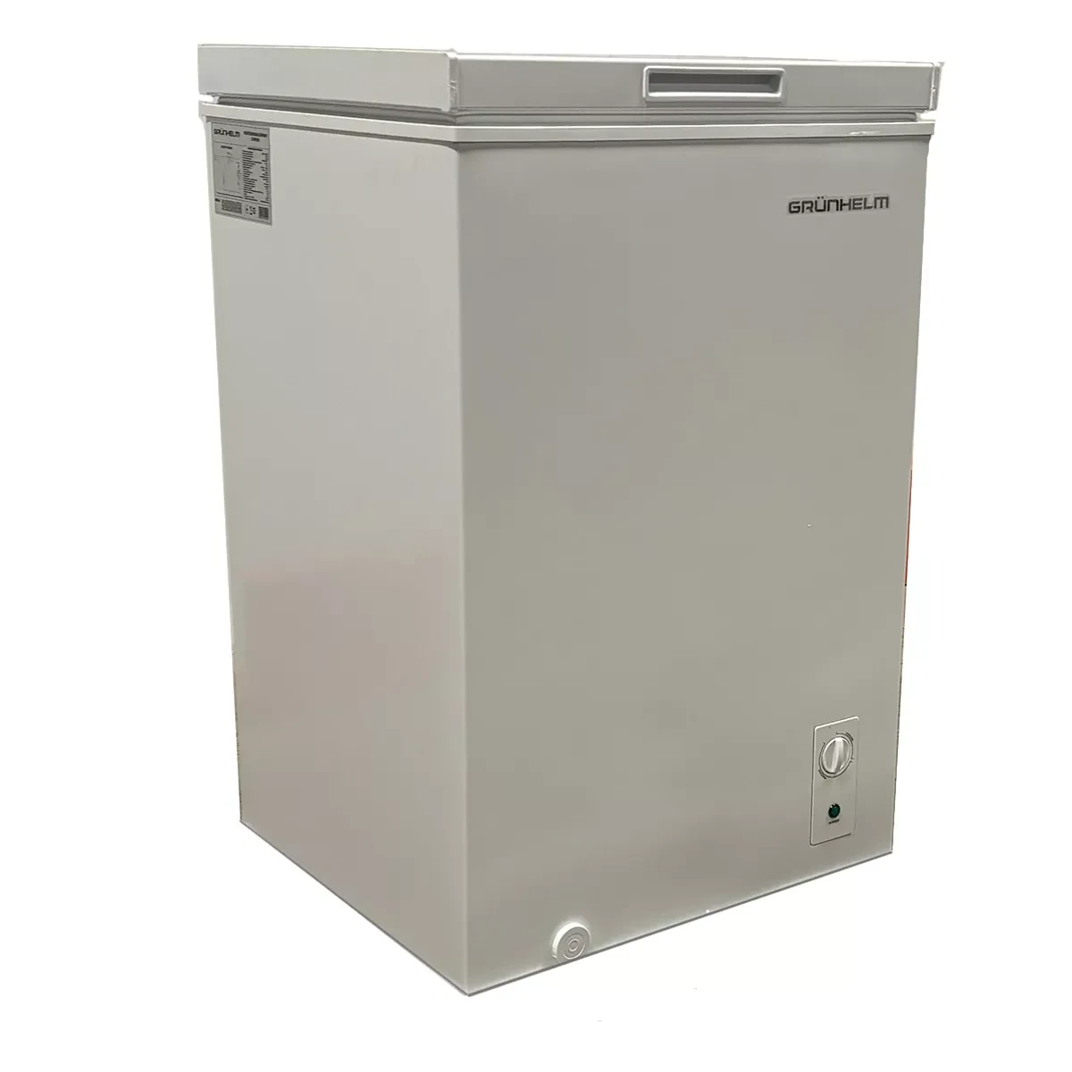 Морозильна скриня Grunhelm CFM100 | Об'єм 99 л | Потужність заморожування 4.5 кг/24 год | Автономність до 17 год