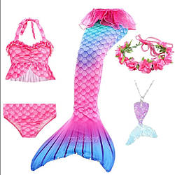 Купальник Русалочки Аріель з аксесуарами