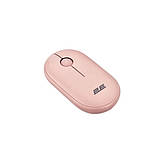 Мишка бездротова 2E MF300 Silent WL BT Mallow Pink, фото 3