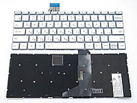 Клавиатура для Xiaomi MI Air 12.5" (RU Silver с подсветкой) (6037B0127601, MK10000005661, 9Z.ND6BV.001)