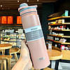 Термопляшка, термос Tyeso 750мл із нержавіючої сталі для кави, води, pink 313992882, фото 4