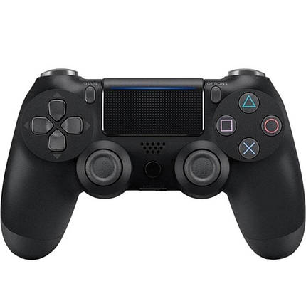 Бездротовий джойстик для PS4 SONY Wireless DUALSHOCK 4 Bluetooth геймпад ігровий USB Чорний, фото 1