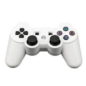 Бездротовий джойстик для PS3 SONY Wireless DUALSHOCK 3 Bluetooth геймпад ігровий USB Білий