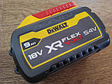 Акумуляторна батарея DeWALT DCB547 (54 В XR FLEXVOLT, 9 Aг (18 В)/3 Аг, 1.46кг), фото 8