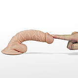 Вибратор Real Extreme Vibrating Dildo 7.5", фото 3