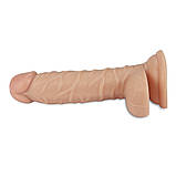 Вибратор Real Extreme Vibrating Dildo 7.5", фото 4