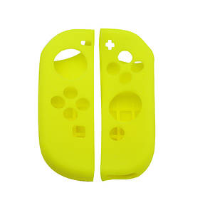 Силіконовий чохол для джойстика Nintendo Switch (жовтий)