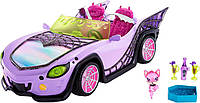 Машина Монстер Хай монстромобиль Фиолетовый кабриолет Monster High Toy Car Ghoul Mobile Оригинал
