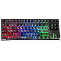 Клавіатура провідна RIAS DX750 з RGB підсвічуванням USB Black (3_04474)