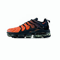 Мужские Кроссовки Nike Vapormax Plus "Red Black" найк вейпормакс текстиль черные красные