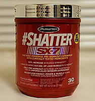 MuscleTech Shatter SX-7 30 порций Мощный предтренировочный комплекс для энергии, фокуса и выносливости