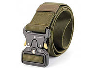 Ремень тактический Tactical Belt 130х4 см Олива