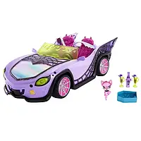 Машина Монстер Хай Монстромобиль Фиолетовый кабриолет Monster High Ghoul Mobile Vehicle Оригинал