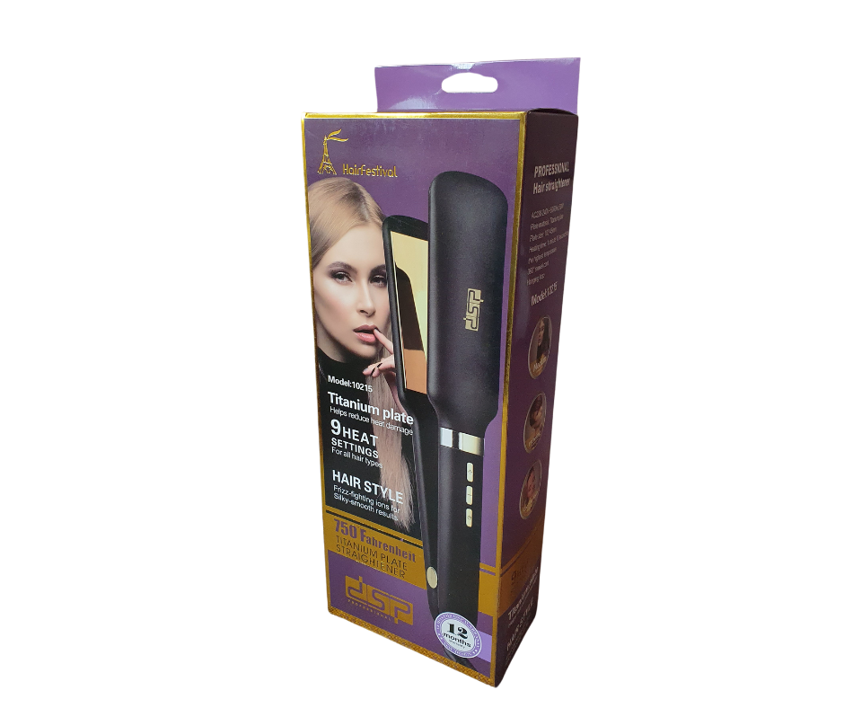 Праска - випрямляч для волосся DSP 10215 Чорна, фото 1