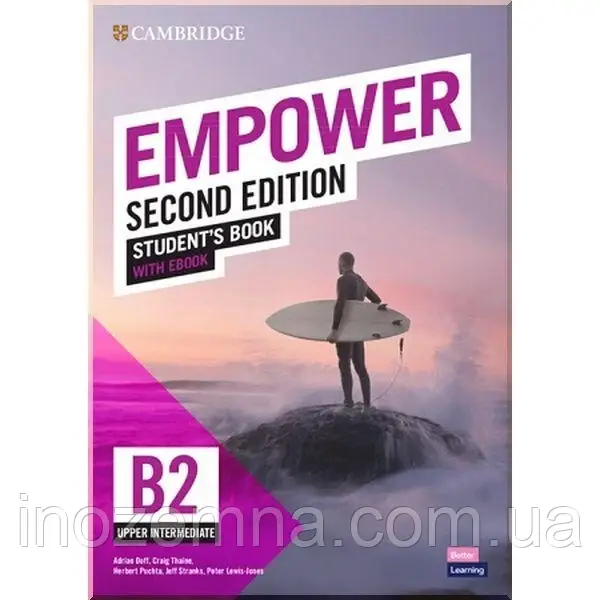 Empower 2nd Edition B2 Upper-Intermediate Student's Book with Digital Pack (підручник + код доступу онлайн)