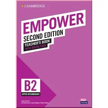 Empower 2nd Edition B2 UppeIntermediate Teacher's Book with Digital Pack (книга для вчителя+цифровий пакет)