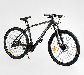 Велосипед Спортивний Corso "Leroi" 27.5" LR-27488 рама алюмінієва 19``, обладнання L-TWOO 27 швидкостей