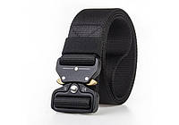 Ремень тактический Tactical Belt 130х4 см Черный