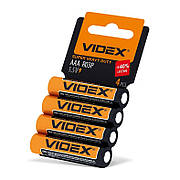 Батарейка Videx, R03, сольова, 1,5V, ААА