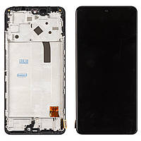 Дисплей XIAOMI Redmi Note 12 Pro (4G) (2022) (OLED) з чорним тачскрином та рамкою