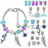 Набір для шарм браслетів дитячий 112 елементів (60462), фото 4