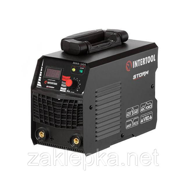 Апарат зварювальний, інверторний MMA-160A, STORM INTERTOOL WT-4003