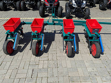 Сівалка для кукурудзи 4-ох рядна точного висіву для трактора та мототрактора.