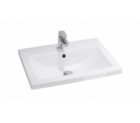 Тумба підвісна Valencia Т-3 80 см з умивальником Cosmopolite, фото 3