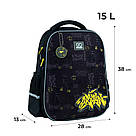 Рюкзак шкільний GoPack Education напівкаркасний GO24-165M-6 Urban, фото 2