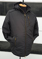 Чоловіча якісна демісезонна куртка зі знімним капюшоном. "Classic-2024"., фото 9