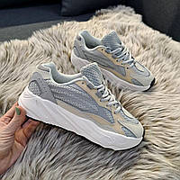 Кроссовки кожаные подростковые,Adidas Yeezy, 36-41р